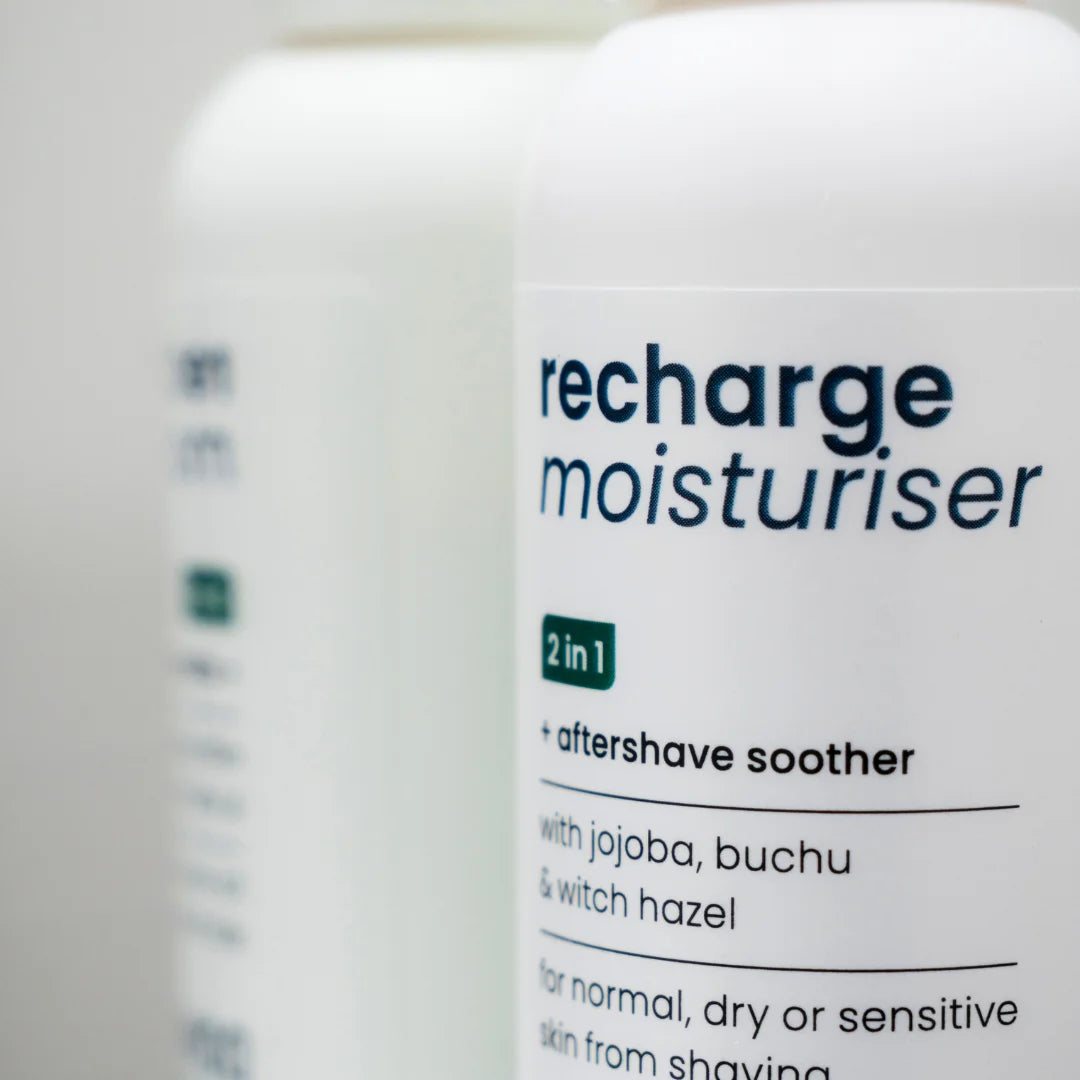 Recharge Men's Face Moisturiser & Aftershave Soother