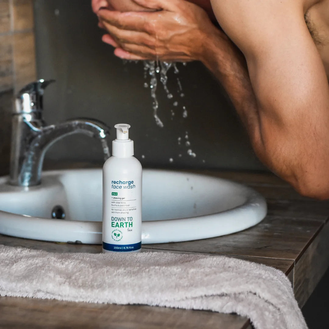 Recharge Face Wash & Shaving Gel