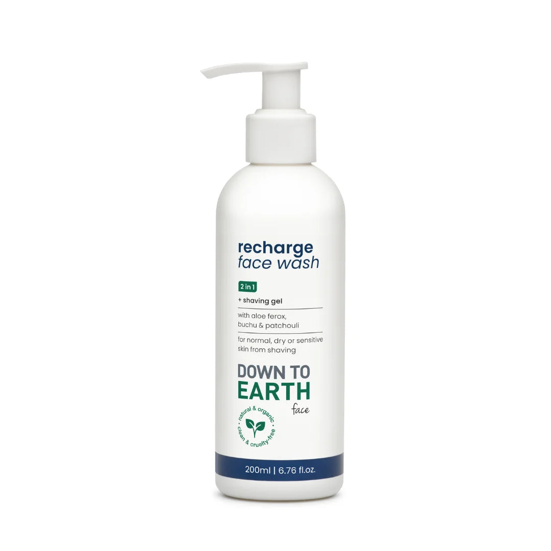 Recharge Face Wash & Shaving Gel