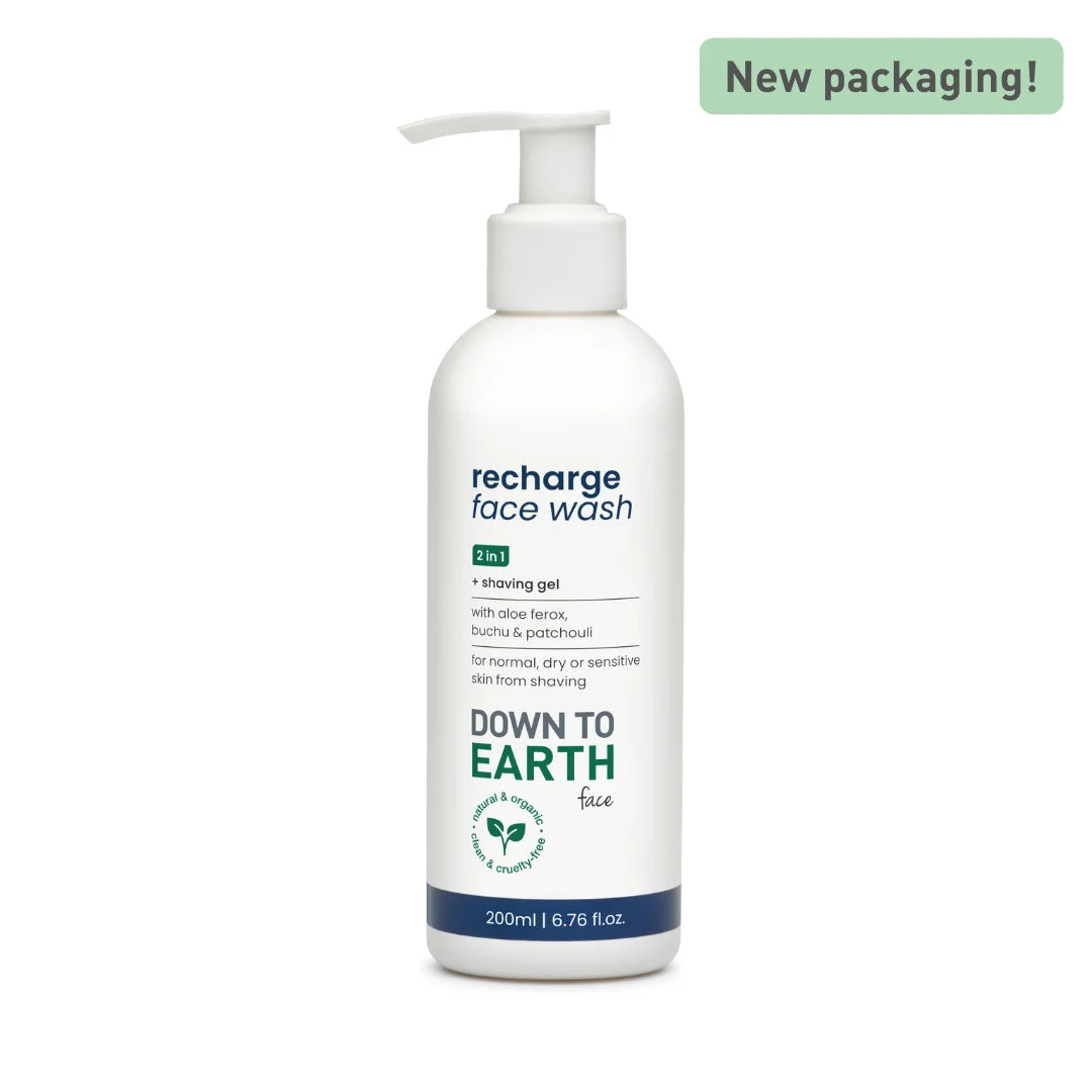 Recharge Face Wash & Shaving Gel