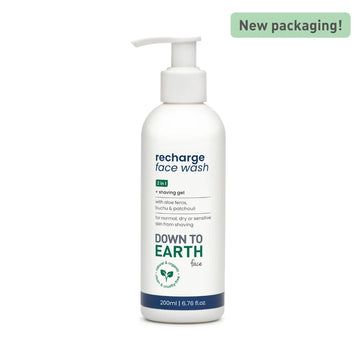 Recharge Face Wash & Shaving Gel